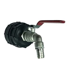 MILAAN 58mm Ton Barrel Valve Replacement Water Brass Valve for 1000L ...