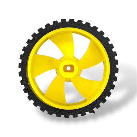 Gear Motor Wheel Medium Size – Harish Projects