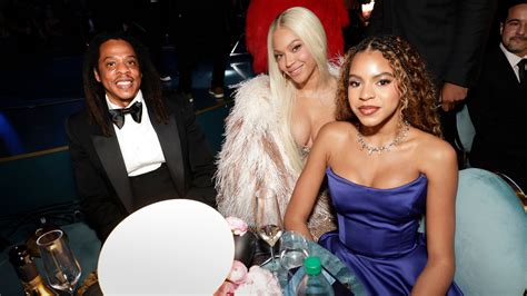 Blue Ivy Is Gorgeous in a Vibrant Cobalt Look at the 2025 Grammys