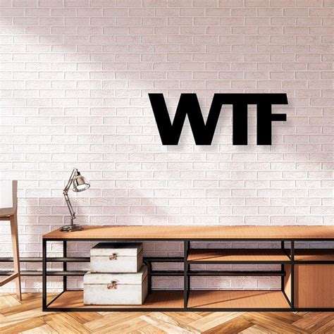 Buy Abbreviation Typography Wall Art Online in India | Vaaree