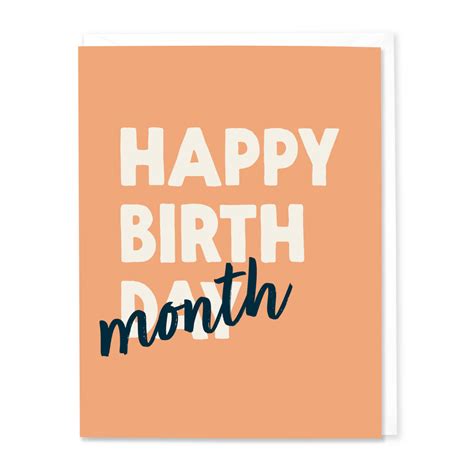 Happy Birth Month – Hitchcock Paper Co.