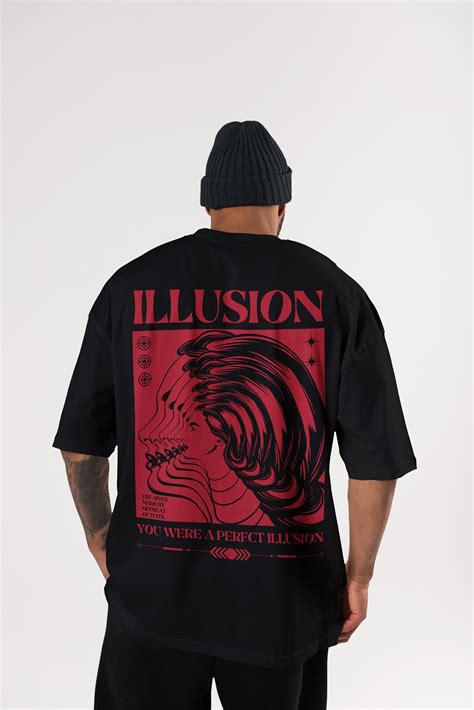 Illusion | Oversized T-shirt – OFFBEAT OUTFITS