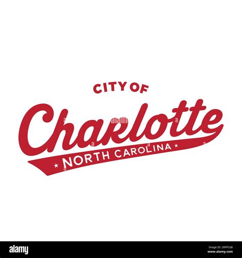 City of Charlotte lettering design. Charlotte, North Carolina ...