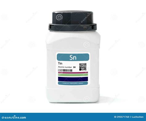 Tin Chemical Element with the Symbol Sn Stock Photo - Image of brittle, antimony: 295571768