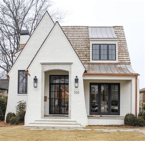 White Exterior Window Trim