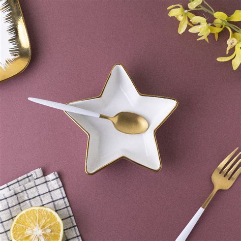 Aurulent Star Serving Plate – The June Shop