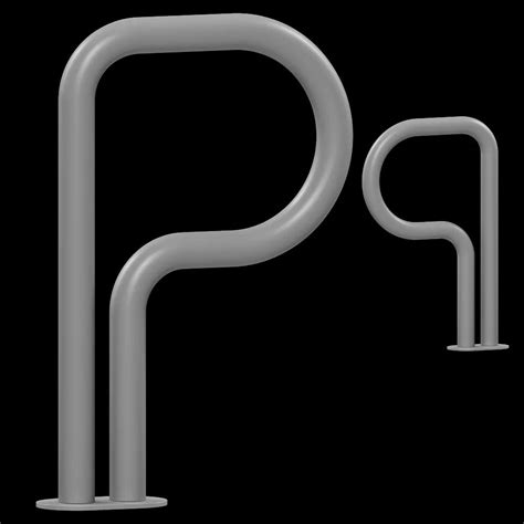 mmcité – Bicycle stand Bikepark 3ds Max – 3DSky Model Free