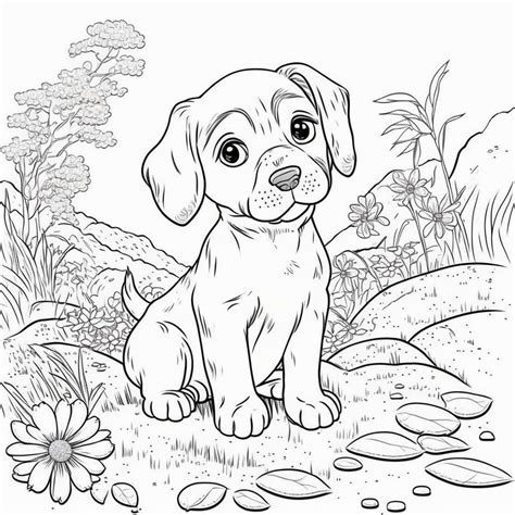 Puppy Coloring Pages Crayola