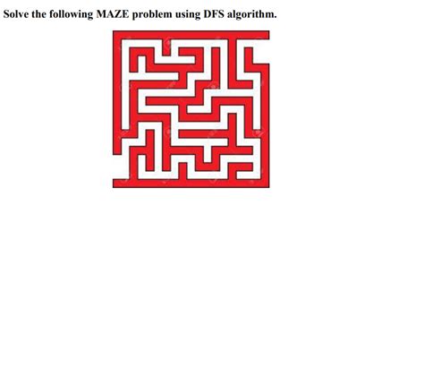 Writing a Maze Program Using DFS 的图像结果