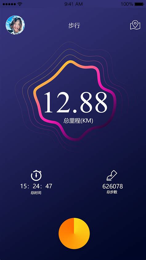 Run 运动app视觉交互设计_云嗣-站酷ZCOOL