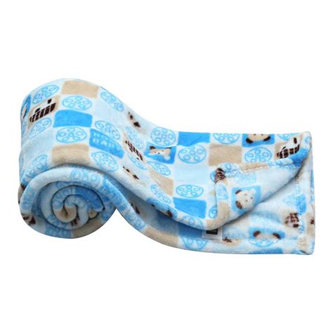 Mee Mee Double Layer Soft Baby Blanket (Blue) – Me n Moms