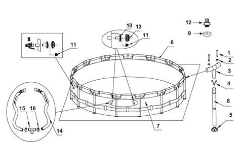 Image result for Intex Ultra Frame Pool Replacement Parts