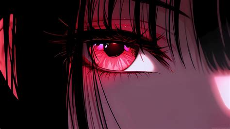 Anime Girl With Ruby Eyes Live Wallpaper - MoeWalls