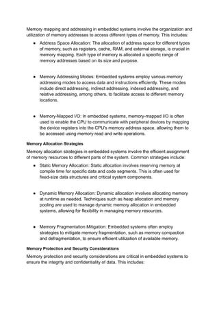 Image result for Memory Addressing Embedded Processors