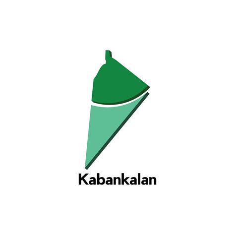 Kabankalan City world map design template, graphic style isolated on white background, suitable ...