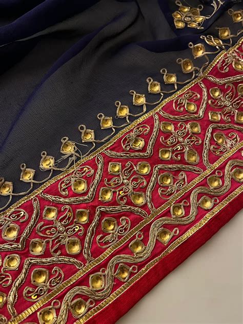Pure Georgette Marwari Saree – Ranas Vogue