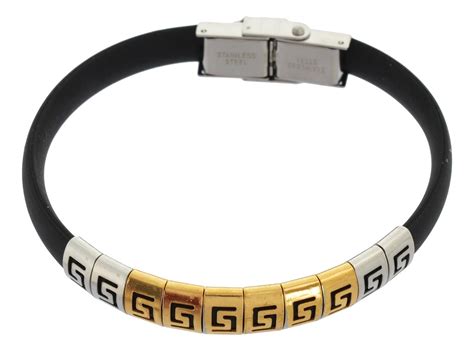 Buy Sanaa Creations Rubber Bracelet for Men (1MB650) at Amazon.in