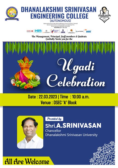 Welcome to the Dhanalakshmi Srinivasan Group of Institutions, Perambalur!