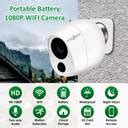 active pixel Wireless WiFi Battery Powered 2MP 1080P Home Security CCTV ...