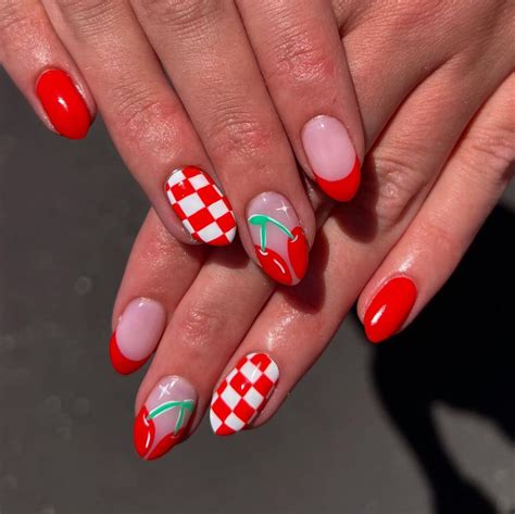 22 Cherry Nail Designs for Your Playful and Vibrant Manicure