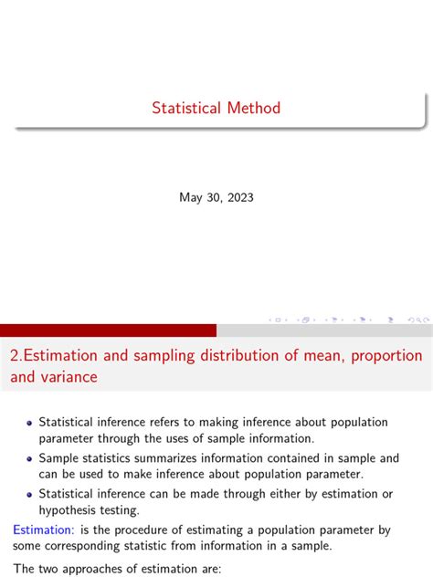 Image result for Chapter 2 Estastics Estimation