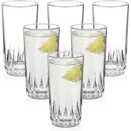 Buy Treo by Milton Acme Cool Glass Tumbler Set of 6, 320 ml Each ...