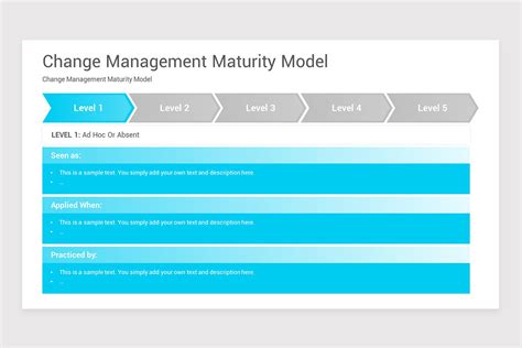 Change Management Maturity Model 的图像结果
