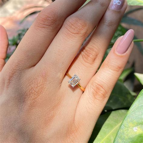 Aurora 1.04ct Lab Grown Diamond Ring - Northern Light Elegance | Fiona ...