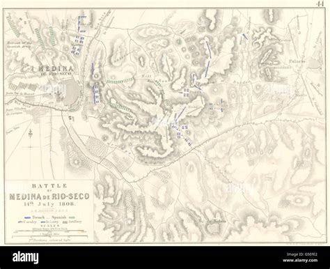 BATTLE OF MEDINA DE RIO- SECO: 14th July 1808. Spain. Napoleonic Wars ...