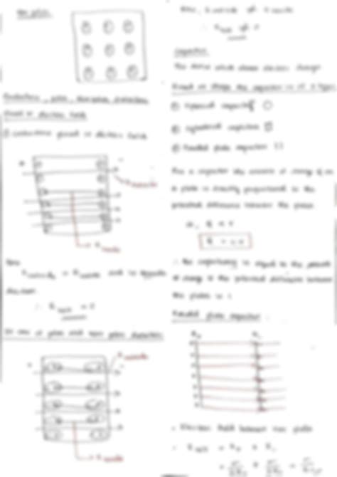Electrostatic Potential and Capacitance Notes 的图像结果