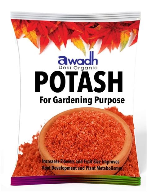 Potash Essential Fertilizer For Gardening Root Vegetables Such As ...