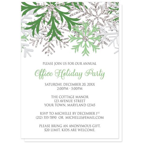 Holiday Party Invitation Wording