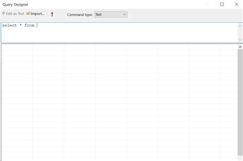 Image result for Report Builder Query Designer