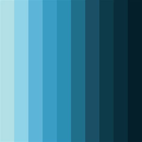 Icy Blue Color Palette - ColorDrop