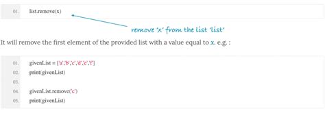 Image result for How to Remove Item From List Python