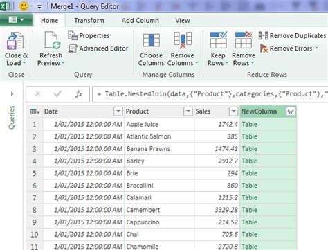 Excel Power Query Lookup Value 的图像结果