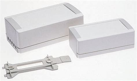 B1070465 OKW | OKW Toptec Series Grey ABS Enclosure, IP40 68 mm, 194 mm ...