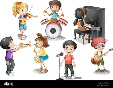 Image result for Kids Playing Instruments