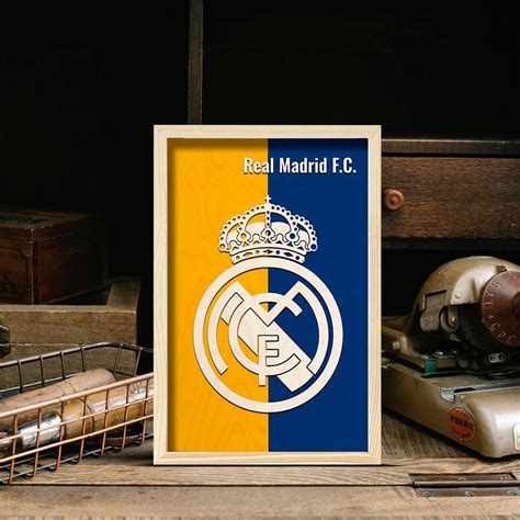 Real Madrid F.C. Wooden Wall Art– Bigsmall.in