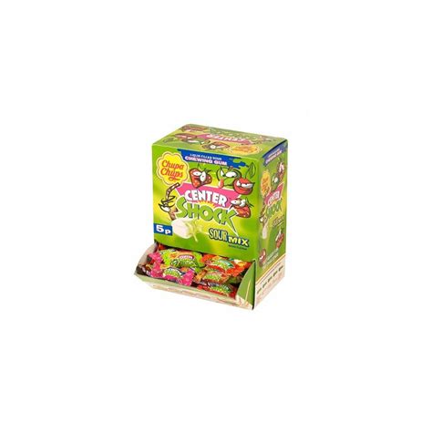 ChupaChups Chupa Chups Center Shock Sour Bubblegum - Box of 200 India ...