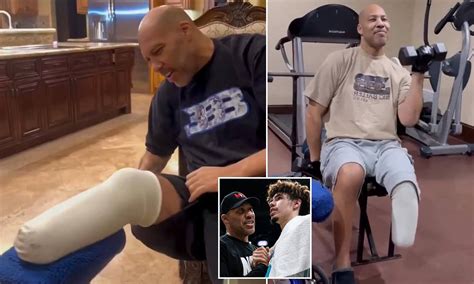 LaVar Ball reveals why he had shock leg amputation... as he opens up on ...