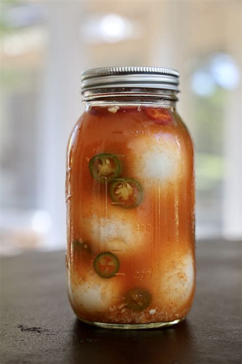 Pickled Siracha Eggs — mike martin