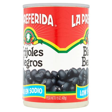 Buy La Preferida Black Beans, Low Sodium, 15 Oz Online at Lowest Price ...