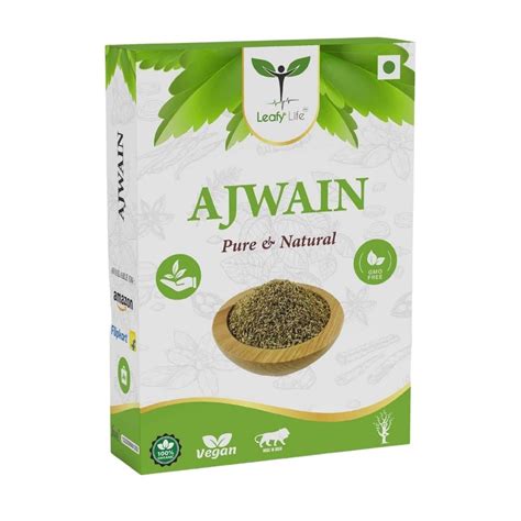 Leafy Life Organic Ajwain Whole Fresh Vamu Indian Spices for Cooking ...