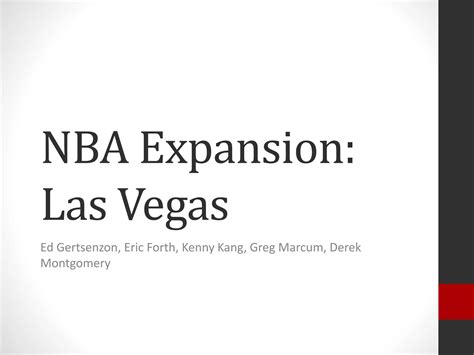NBA Expansion Team-Vegas Outlaws | PPTX