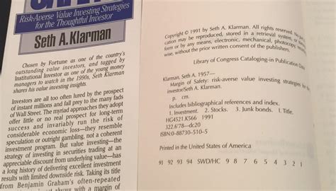 Books By Seth Klarman