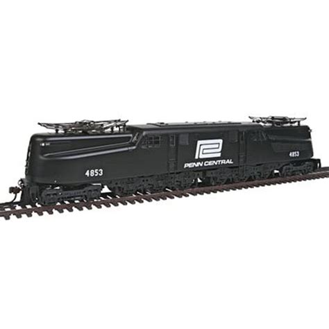 Bachmann HO Scale No.4853 GG1 Penn Central, Black with White Lettering ...