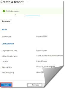 Image result for How to Create Tenant in Azure