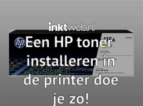 HP Printer Toner Installation 的图像结果