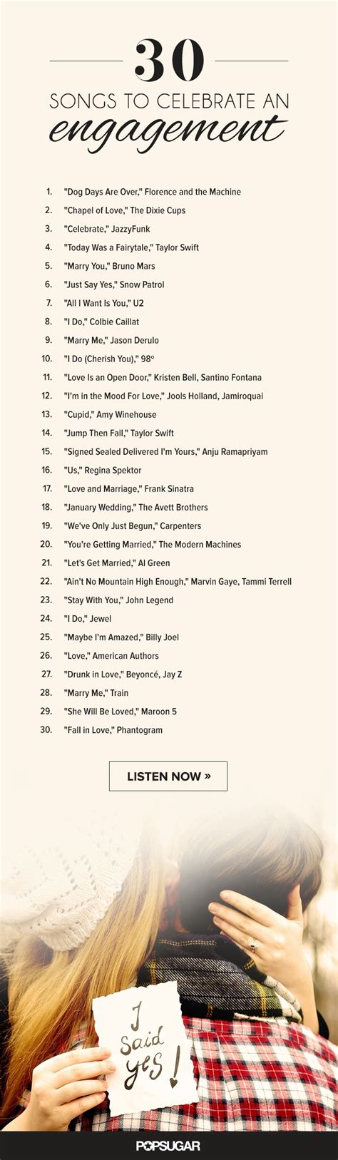 engagement party songs